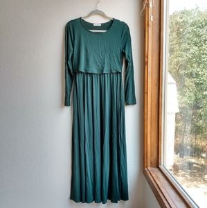 Nursing / Maternity Maxi Dress size Medium